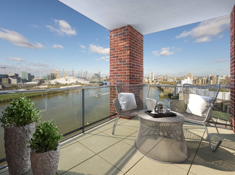 New Union Wharf Two Bedroom Flat