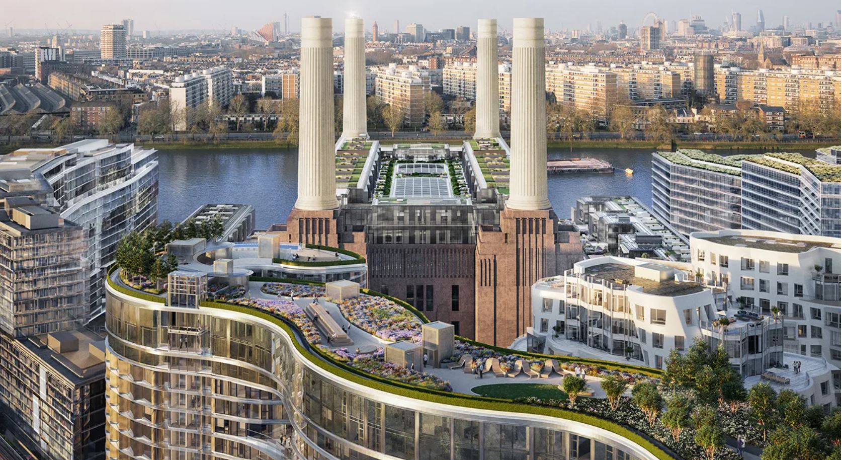 Battersea Power Station one bedroom flat