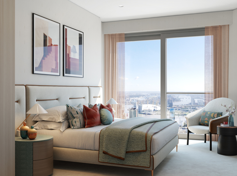 Aspen Canary Wharf 1 bedroom flat