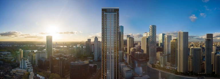One Thames Quay One bedroom flat
