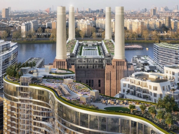 Battersea Power Station one bedroom flat