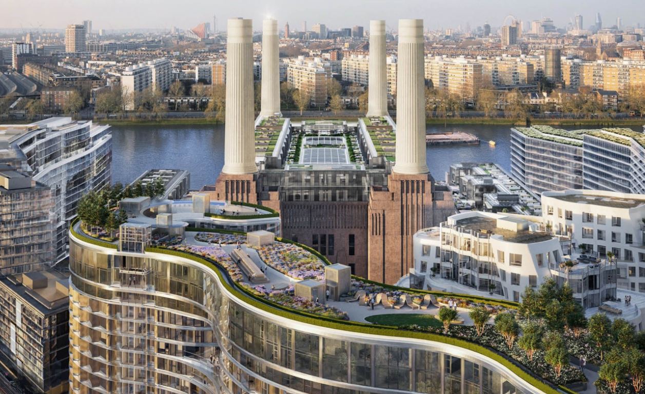 Battersea Power Station one bedroom flat
