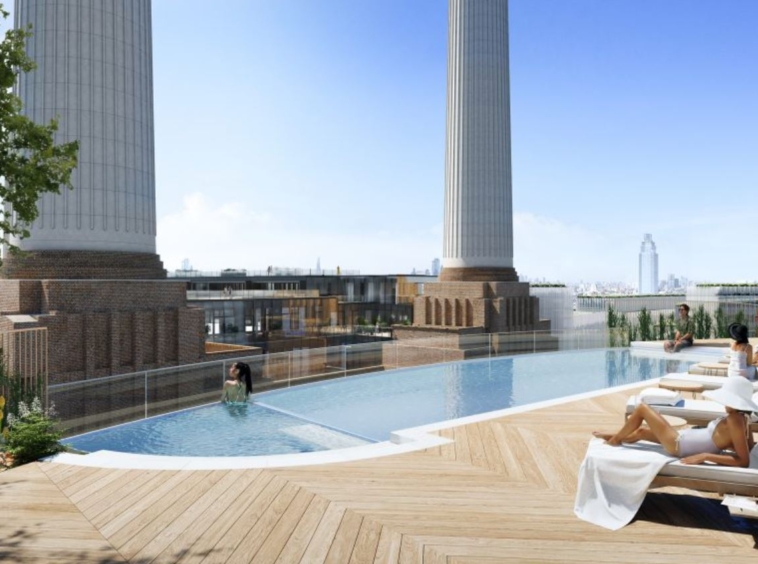 Battersea Power Station one bedroom flat