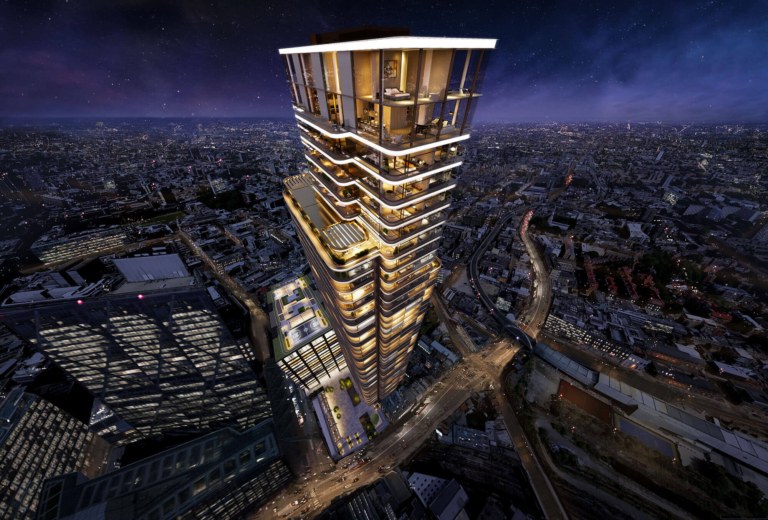Principal Tower one bedroom flat
