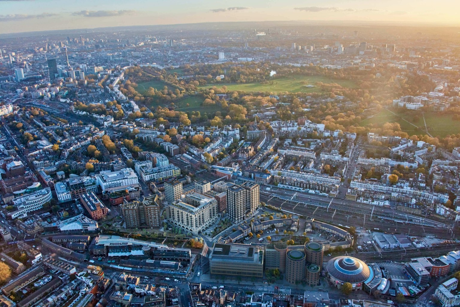Camden Goods Yard Berkeley St George Londra konut projesi