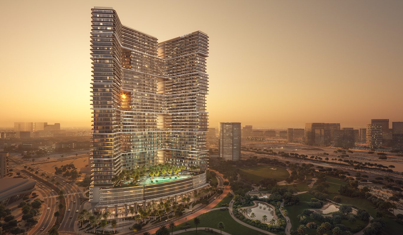 داخل شقة في Sky Terraces مع تراس واسع