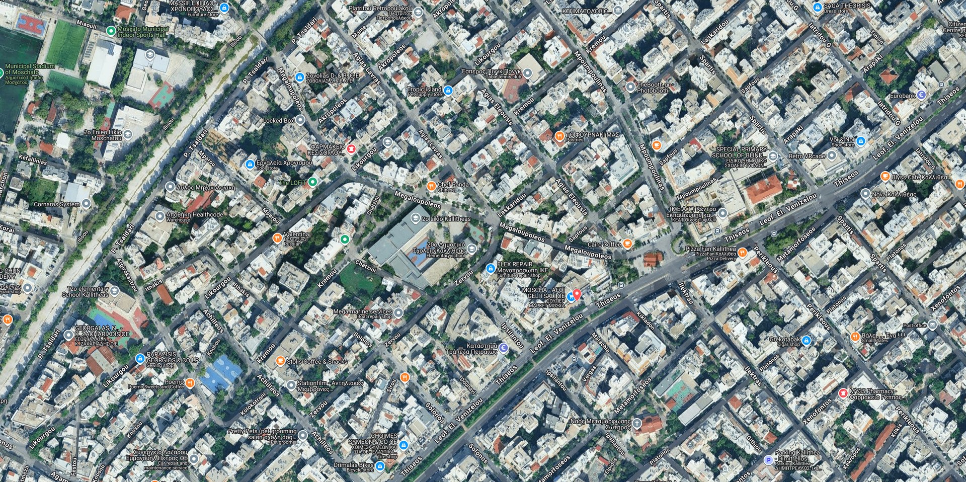 Boulevard projesi görseli, Atina