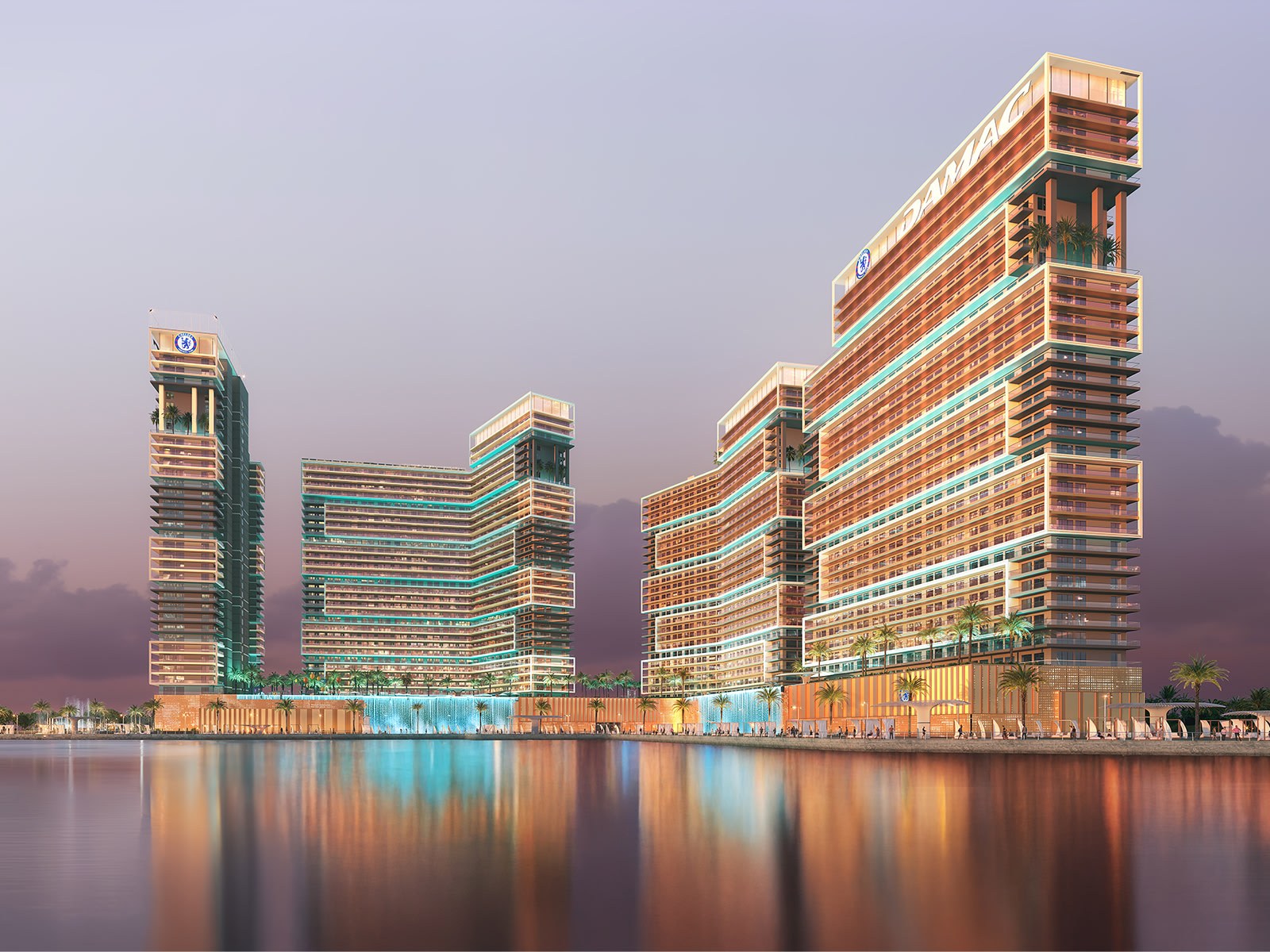 Chelsea Residences projesi görseli, Dubai