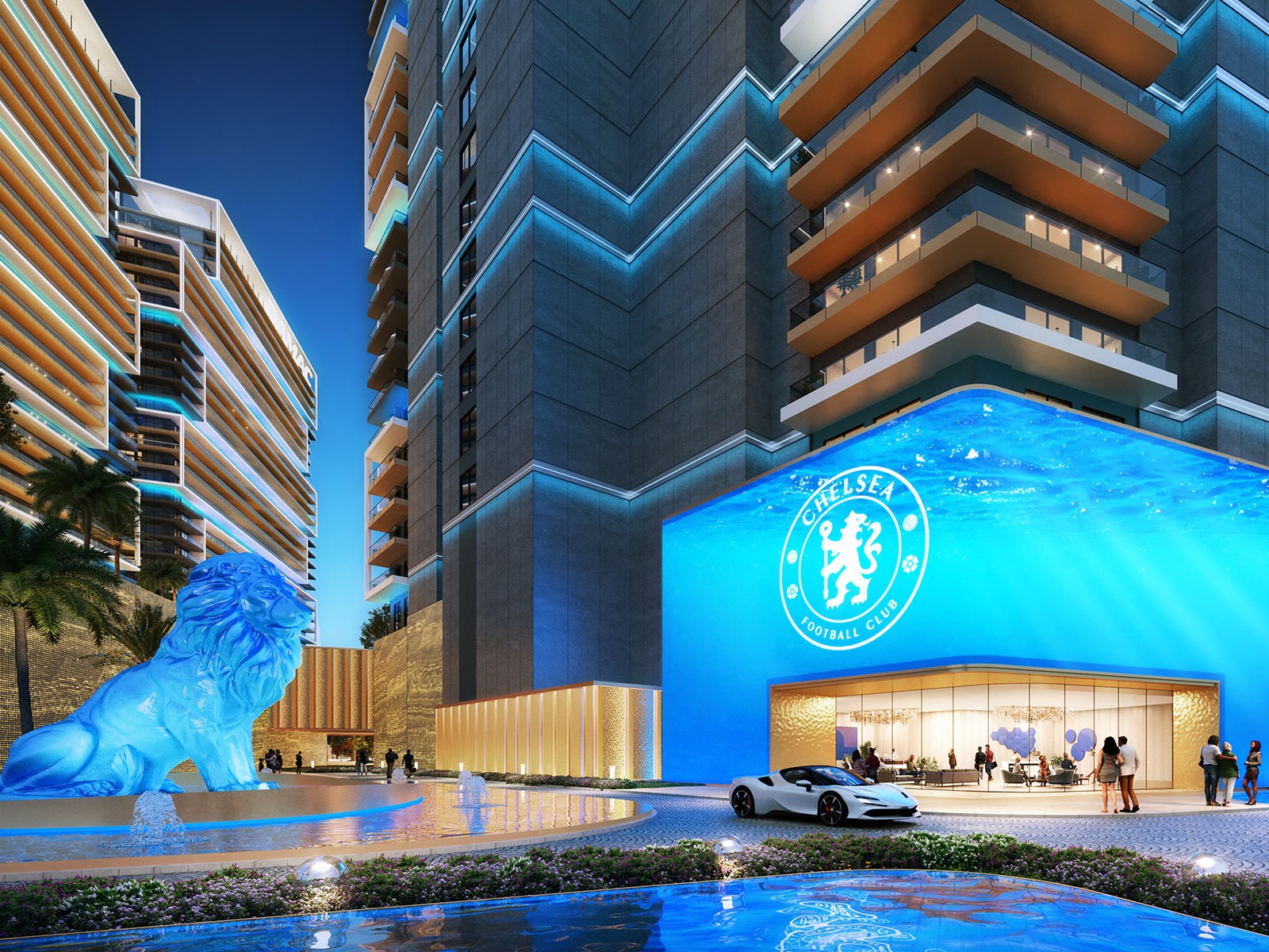 Chelsea Residences projesi görseli, Dubai