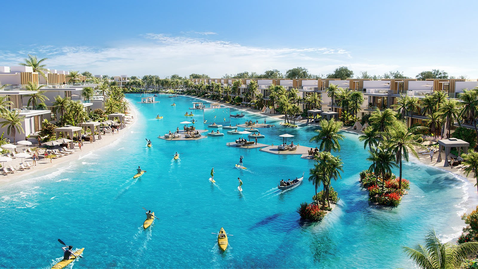 DAMAC Islands projesi görseli, Dubai