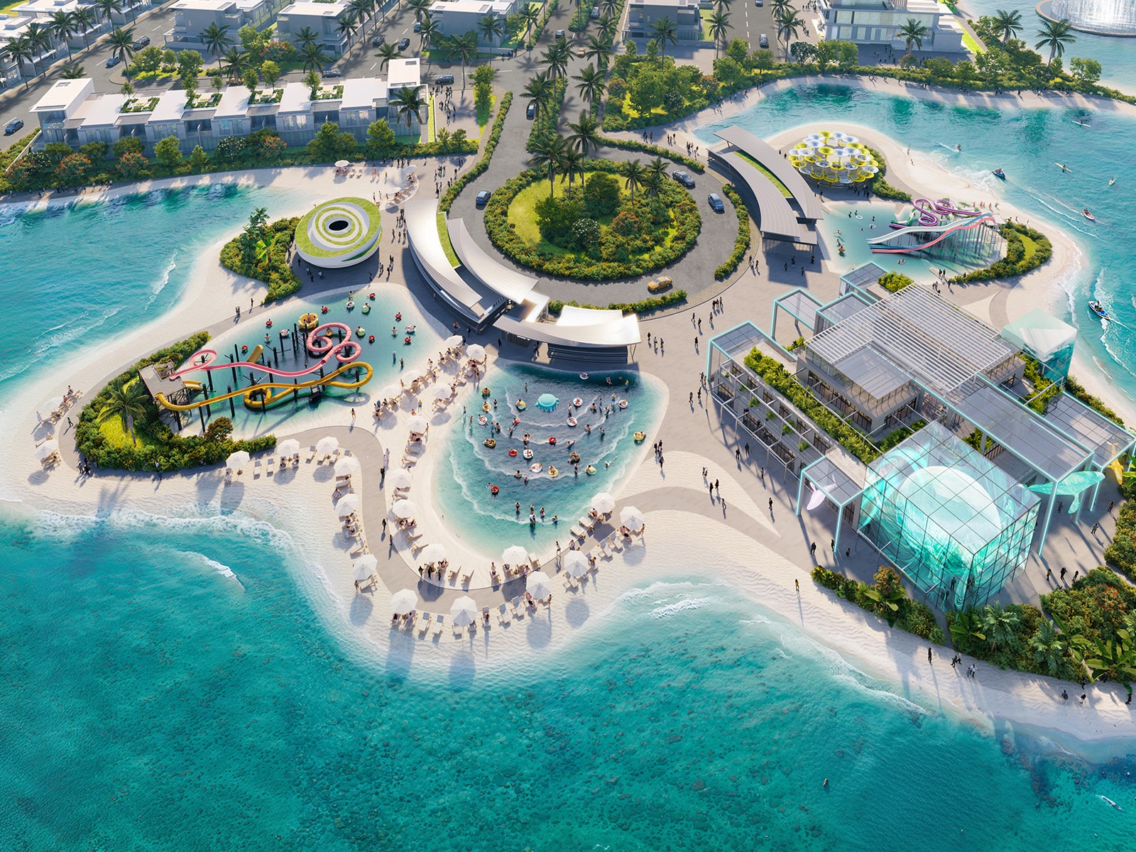 DAMAC Islands projesi görseli, Dubai