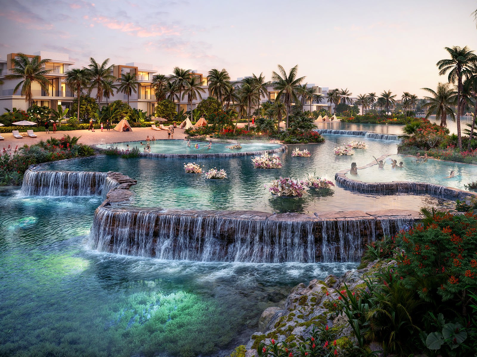 DAMAC Islands projesi görseli, Dubai