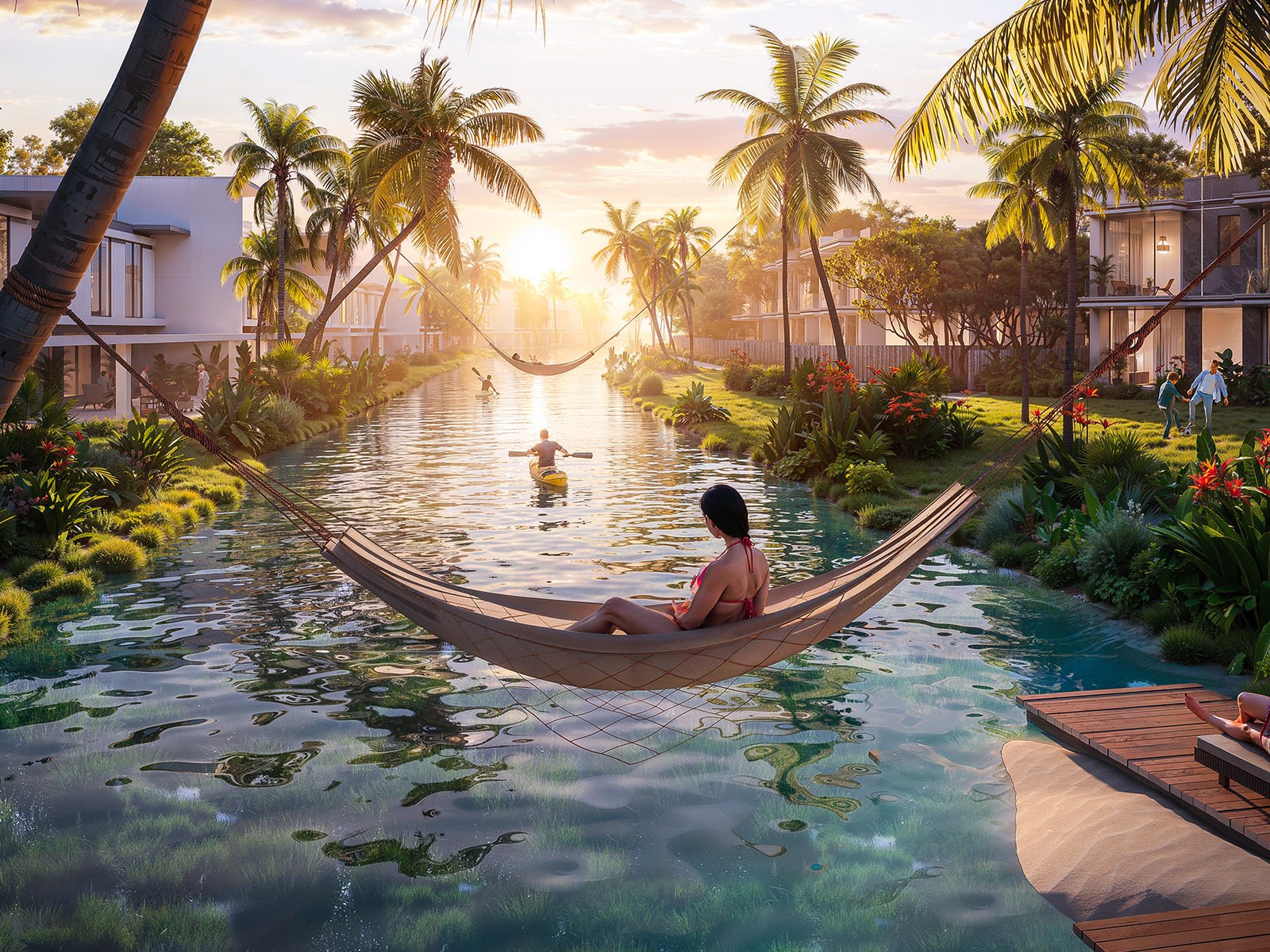 DAMAC Islands projesi görseli, Dubai