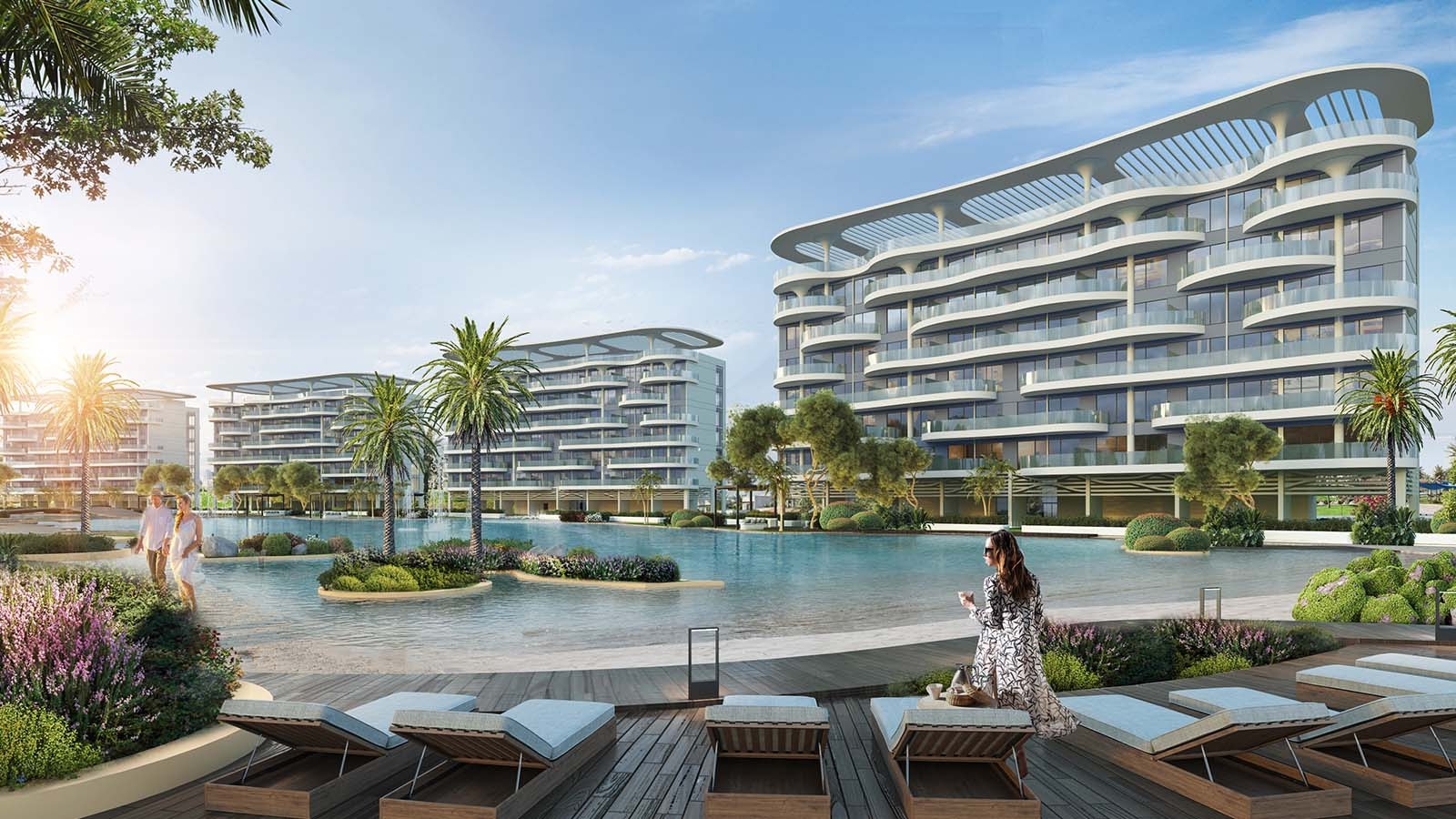 Lagoon Views projesi görseli, Dubai