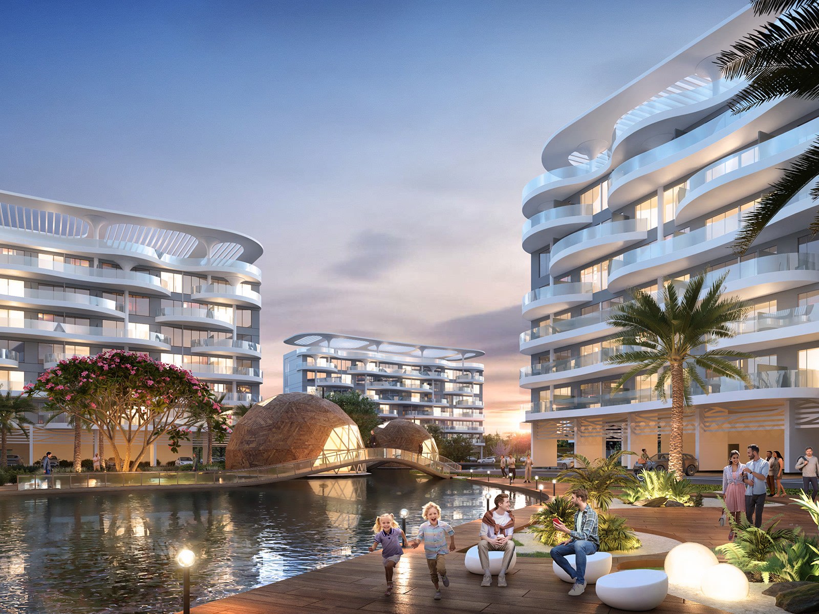 Lagoon Views projesi görseli, Dubai