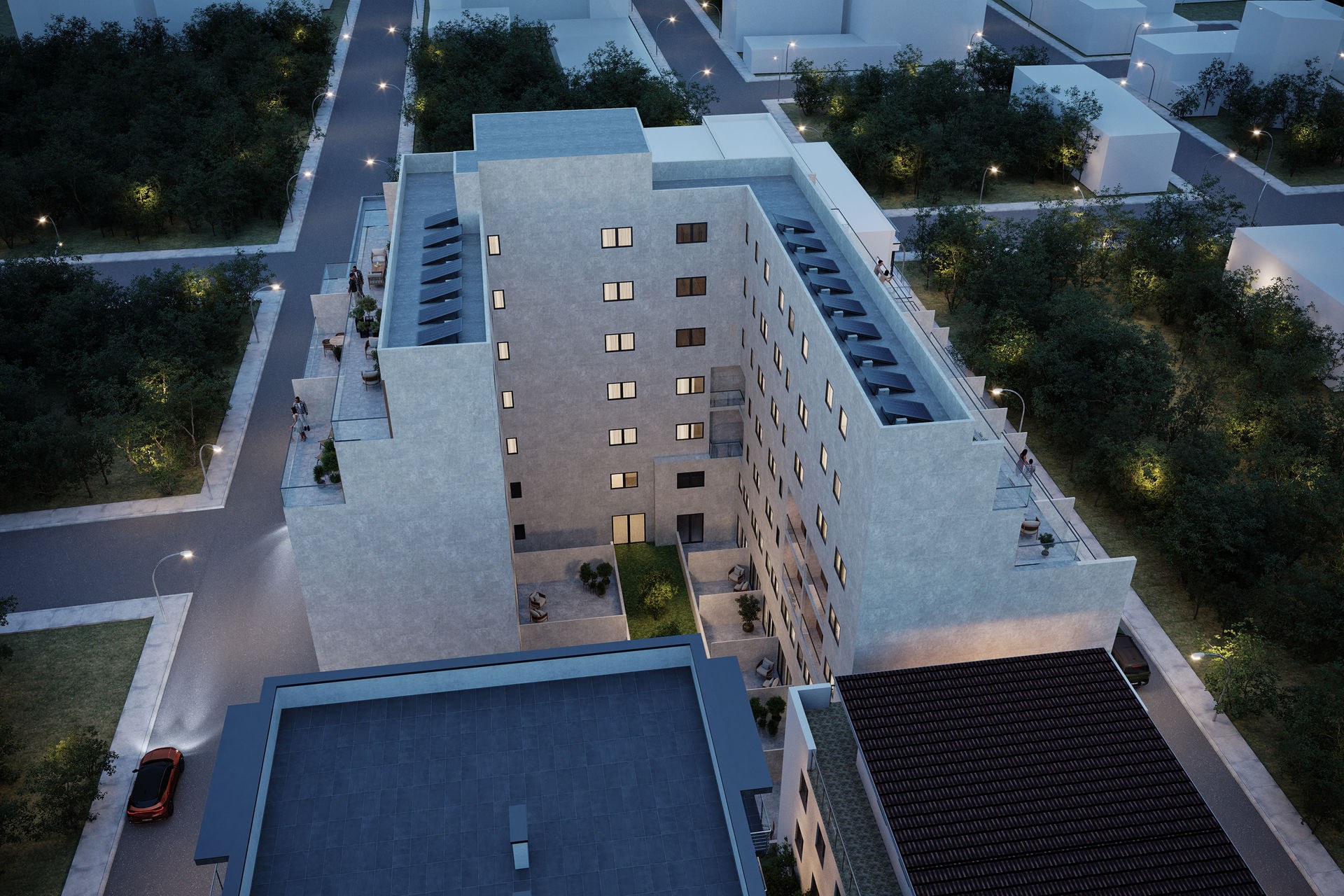 Meridia Residences projesi görseli, Pire 185 40