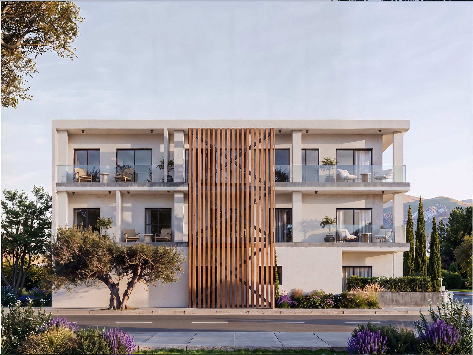 Oasis Residences projesi görseli, Atina