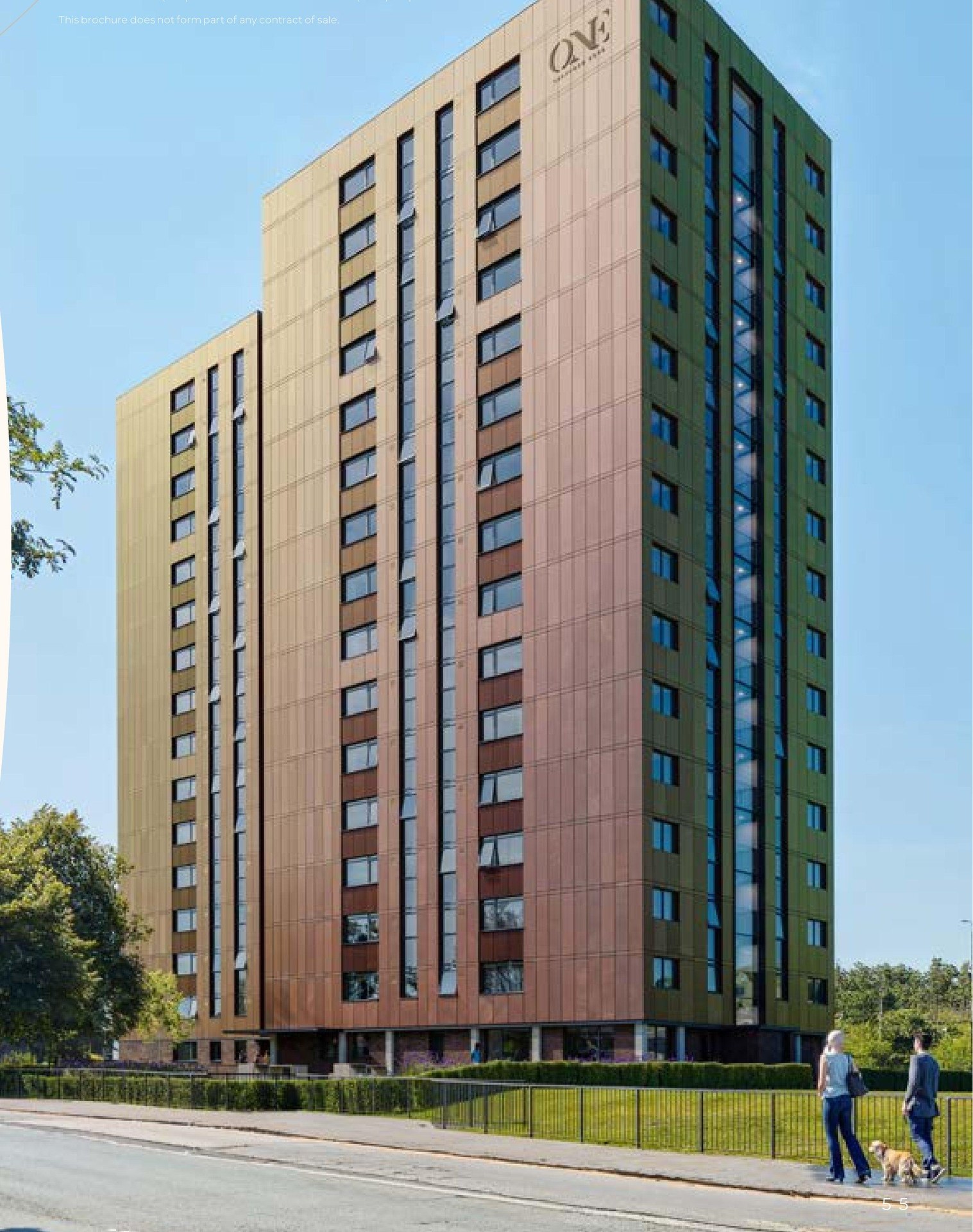 One Trafford Edge tamamlanmış dış cephe görseli, Barton Road Stretford