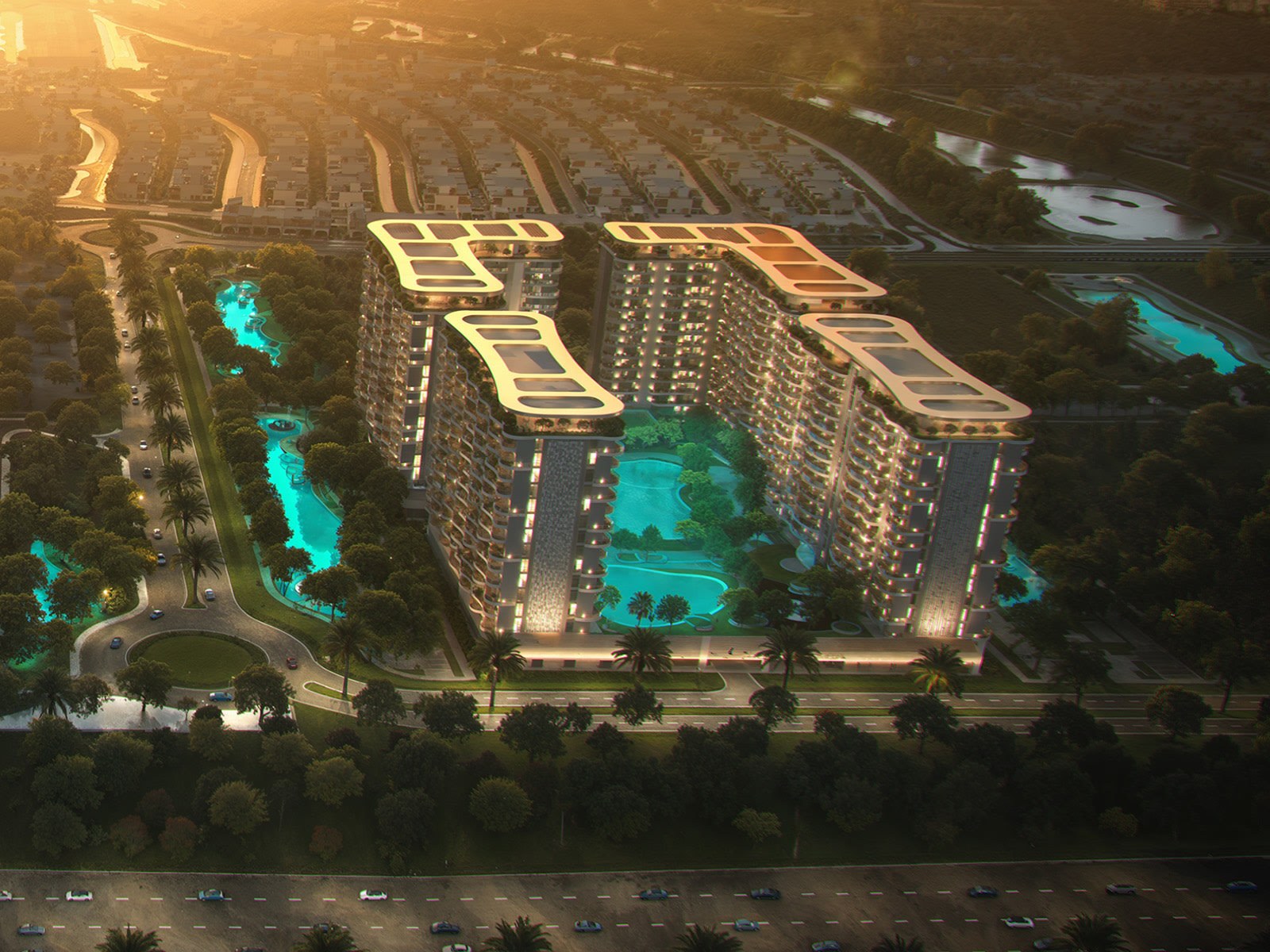 Valencia (DAMAC Lagoons District) projesi görseli, Dubai