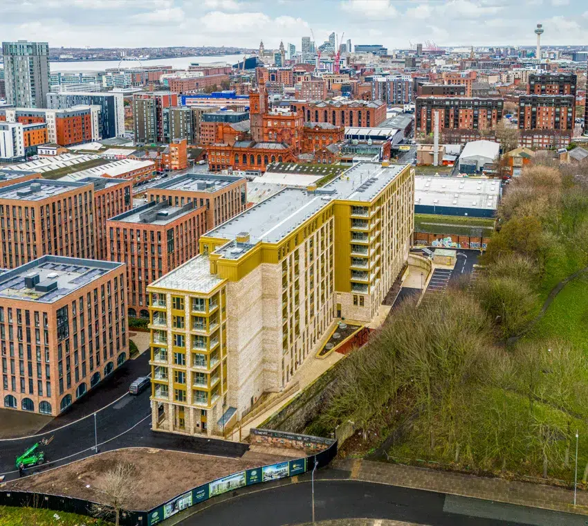 Central Park Liverpool: the residents’ garden
