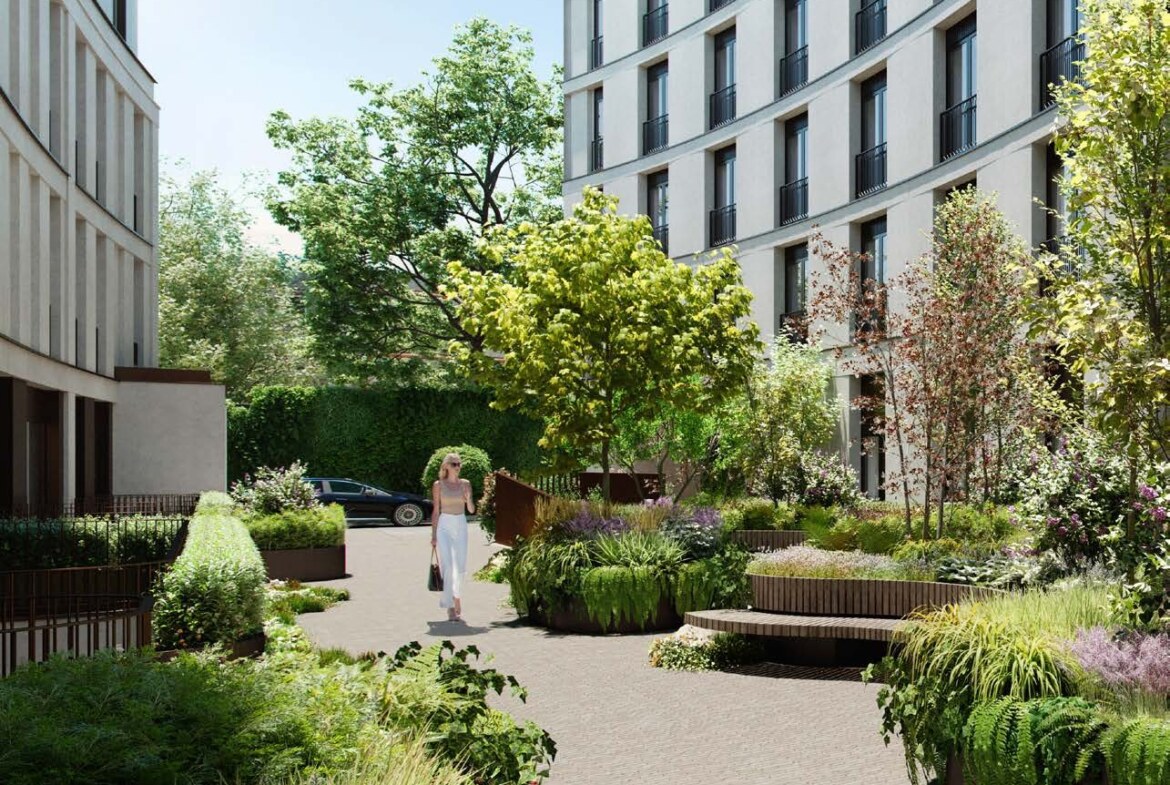 Holland Park Gate: broşürde gösterilen proje ve örnek konut görseli 08