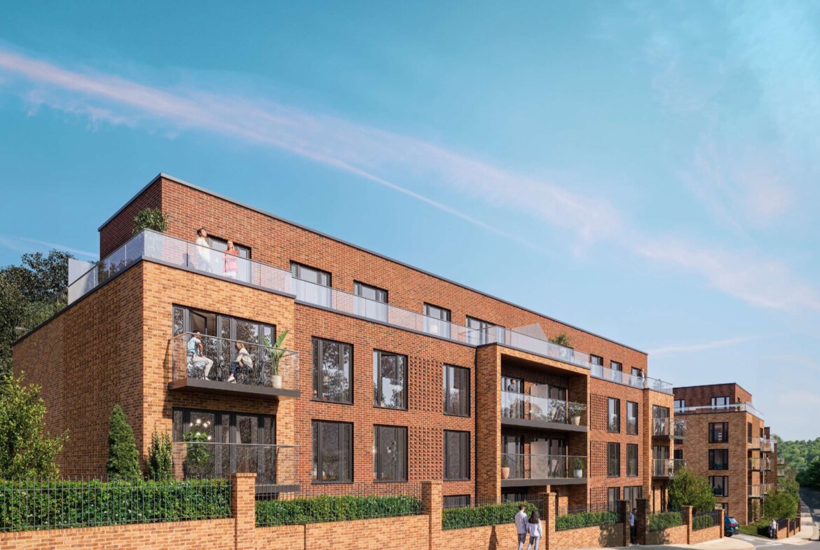 Interchange Residences Sheffield bina köşe görünümü