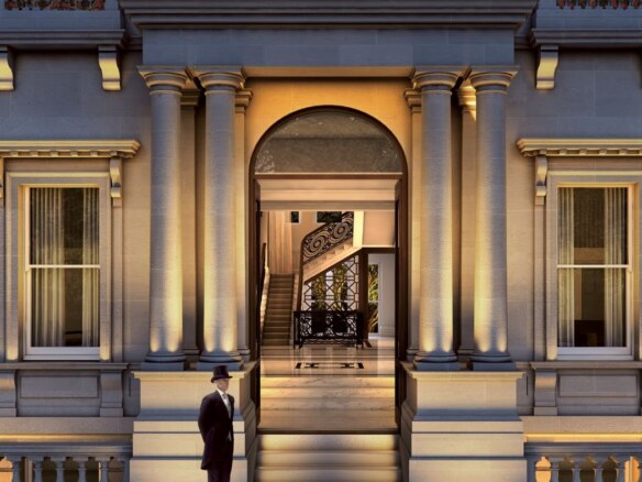 No.1 Palace Street: broşürde gösterilen proje ve örnek konut görseli 04